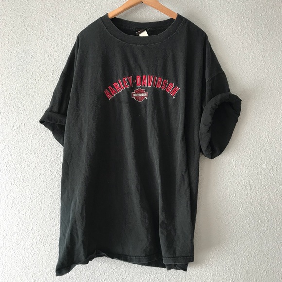 Harley-Davidson Other - 90’s Harley Davidson Embroidered Logo Shirt